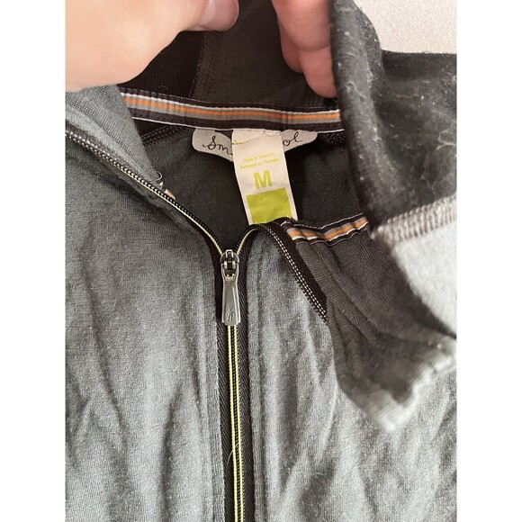 Smartwool Gray/Black Half Zip 1/2 Zip 100% Wool Womens Size - M - Picture 2 of 10